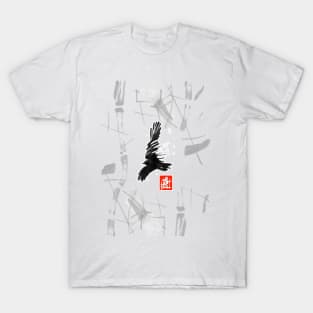 sumi-e bird1 T-Shirt